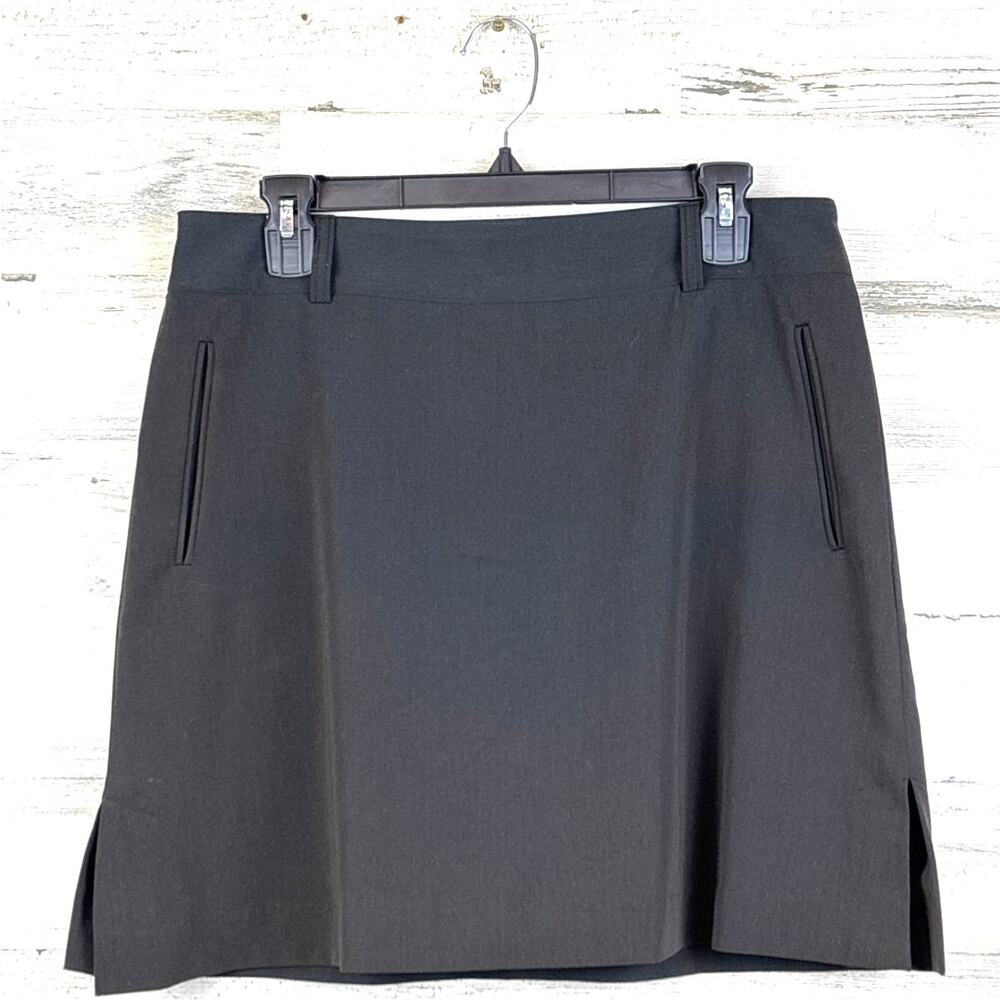 Sport Haley Womens 10 Gray Golf Skort Pocket Athletic Tennis Play Sport Mini